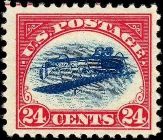 First U.S. Airmail Stamps