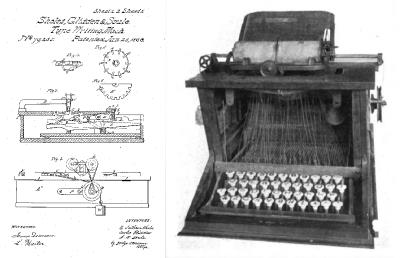 Sholes' typewriter - 1873