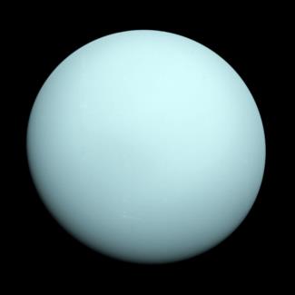 Uranus as seen by Voyager II in 1986