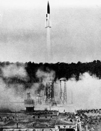 V-2 test launch in 1943