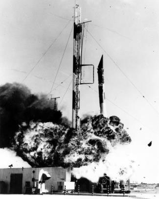 First U.S. Attempt to Launch a Satellite