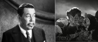 Warner Oland as Charlie Chan and the Dr. Yogami werewolf