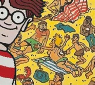 Topless Woman Found in Where's Waldo Puzzle