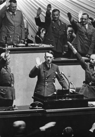 Hitler Declaring War On the United States