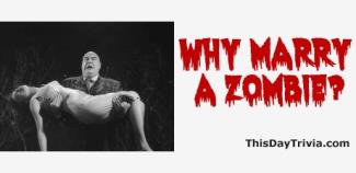 Why marry a zombie?