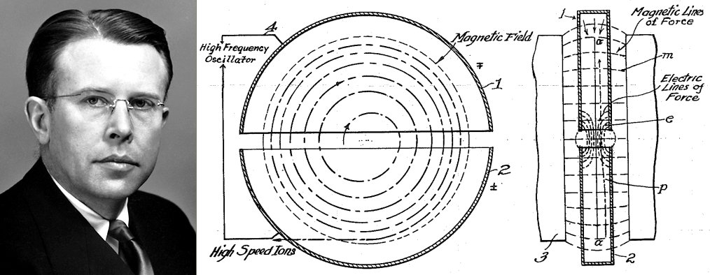 Lawrence and his cyclotron
