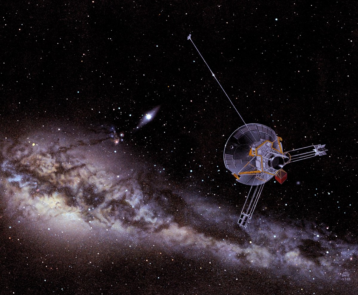 Artist's impression of Pioneer 11