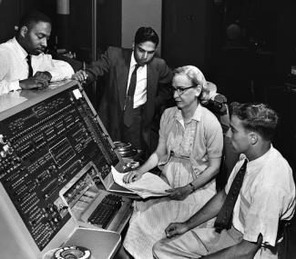 Grace Hopper (3rd from left)