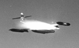 John shot - F-89J Scorpion fires a live rocket