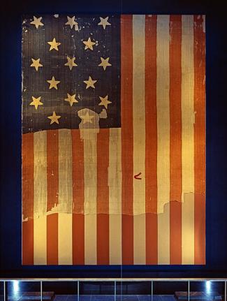 The 15-star, 15-stripe flag that inspired The Star-Spangled Banner