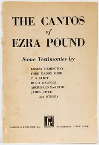 First Bollingen Prize for Poetry