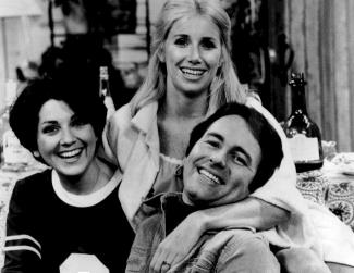 DeWitt (left) in Three's Company