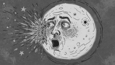 Moon Explodes