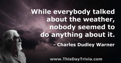 Charles Dudley Warner